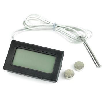 TERMOMETR TABLICOWY WSKAŹNIK TEMPERATURY LCD 200°C