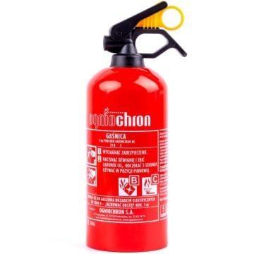 GAŚNICA PROSZKOWA OGNIOCHRON GP-1 BC bez wieszaka