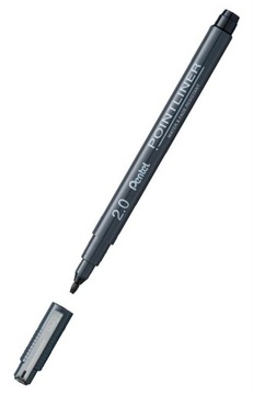 Cienkopis PENTEL POINTLINER 2,0mm - czarny