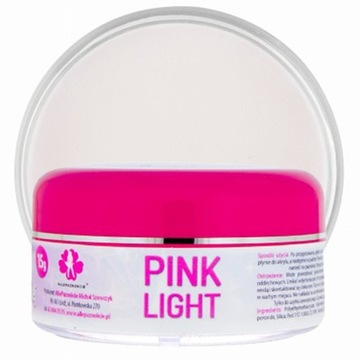 Proszek akrylowy paznokci zdobień PINK LIGHT 15g