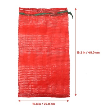 50 шт луковые сетчатые мешки для сельскохозяйственной продукции