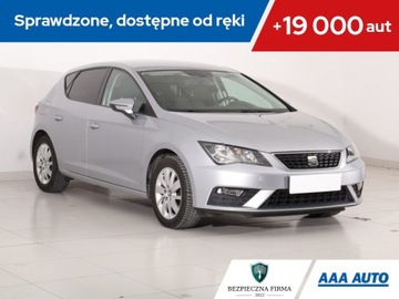 Seat Leon III Hatchback Facelifting 1.0 EcoTSI 115KM 2019 Seat Leon 1.0 TSI, 1. Właściciel, Klima