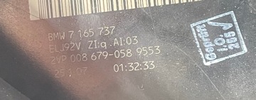 BMW 5 E60 03-07 SVĚTLO ZADNÍ LEVÝ 7165737