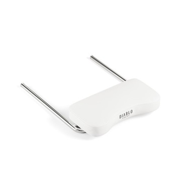 DIABLO Podnóżek Do Fotela Gamingowego L+XL Model X-Ray 2.0: Biało-czarny