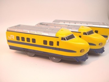 Kolejka PLARAIL TOMY EKSPRES MODEL S12 Shinkansen Doctor Yellow + WAGONY