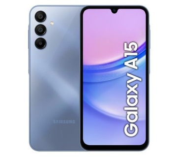 Smartfon Samsung Galaxy A15 4/128GB 6,5'' 90Hz 50 Mpix AMOLED Niebieski
