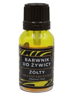 Barwnik ŻÓŁTY 15ml Transparentny ROYAL RESIN