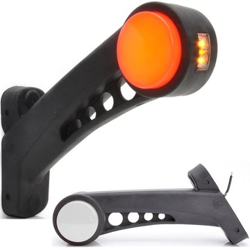 LAMPA OBRYSOWA ROGOWA PRAWA DIODOWA LED 12-24V NACZEPA TIR LAWETA WAŚ