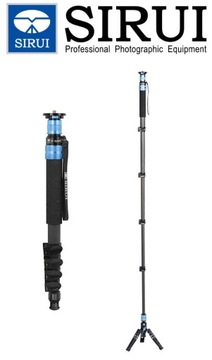 Монопод Sirui P-325FL с ножками 170 см, грузоподъемностью 10 кг.