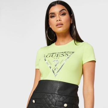 GUESS t-shirt koszulka DAMSKA AMBRA rozmiar M