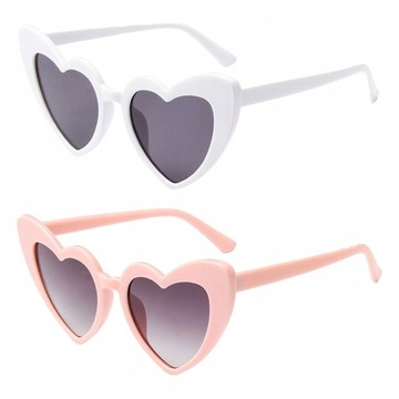 2x modne damskie okulary przeciwsłoneczne okulary