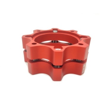 ПРОСТАВКИ 2 ШТ. 4/136 40 ММ КРАСНЫЕ АНОДИРОВАННЫЕ