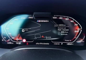 BMW Seria 8 II M Coupe 4.4 M850i 530KM 2021 BMW Seria 8 I wlasciciel M Sport Salon PL Laser Bezwypadkowy Vat Marz, zdjęcie 29
