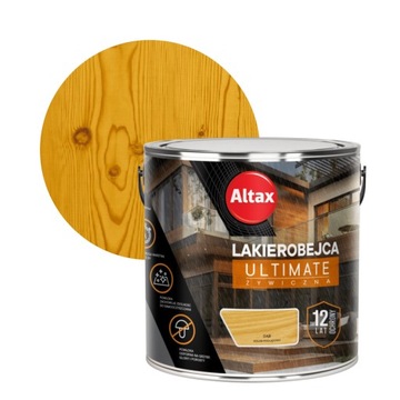ALTAX LAKIEROBEJCA ULTIMATE ŻYWICZNA 2,5L DĄB