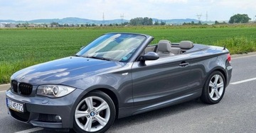BMW Seria 1 E81/E87 Cabrio E88 120d 177KM 2008 BMW Seria 1 BMW Seria 120D Kabrio M-Pakiet Skora Xenon Nawi Ringi El. Dach, zdjęcie 1