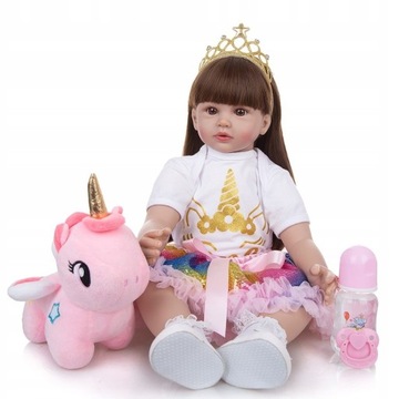 Super lalka reborn 60cm JAK Żywa wys Polska