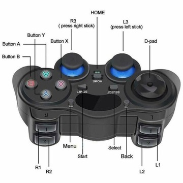 Беспроводной контроллер PAD PS3 Android PC TV Box Планшетный телефон