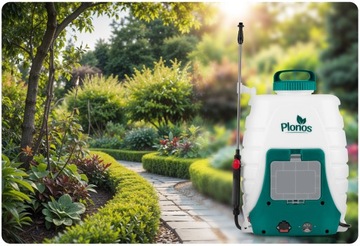 Электрический ранцевый аккумуляторный опрыскиватель 18л LANCA 100см