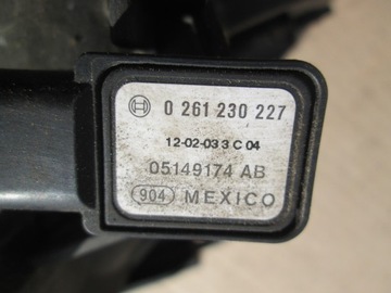 CHRYSLER TOWN COUNTRY 11- 3.6 ВПУСКНОЙ ПАТРУБОК DODGE GRAND CARAVAN