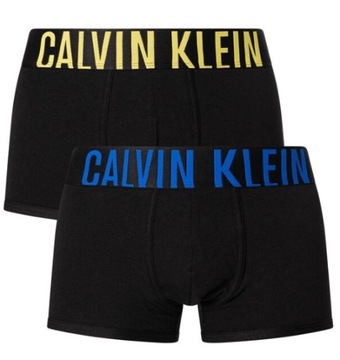 CALVIN KLEIN MĘSKIE MAJTKI BOKSERKI CZARNE 2 PACK S 0Z9A2_A*