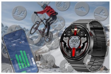 МУЖСКИЕ СМАРТ-ЧАСЫ Rubicon RNCE99 - ПОДКЛЮЧЕНИЯ, БЕСПРОВОДНАЯ ЗАРЯДКА