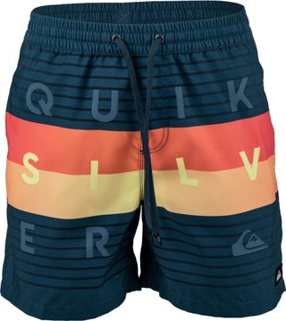 QUIKSILVER KOLOROWE KĄPIELÓWKI SPODENKI (S)