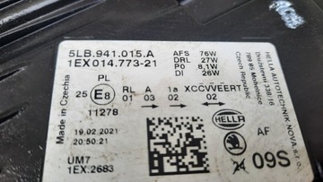 SKODA ENYAQ 5LB FULL LED SVĚTLO PŘEDNÍ