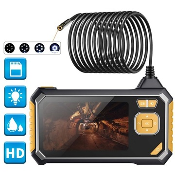 ЭНДОСКОПНАЯ КАМЕРА 3M ДЛЯ ПРОВЕРКИ 4,3 ДЮЙМА, 8 ММ, FullHD