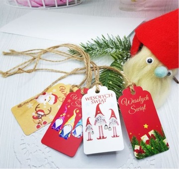 Bileciki Zawieszki na PREZENTY zawieszka 36szt.