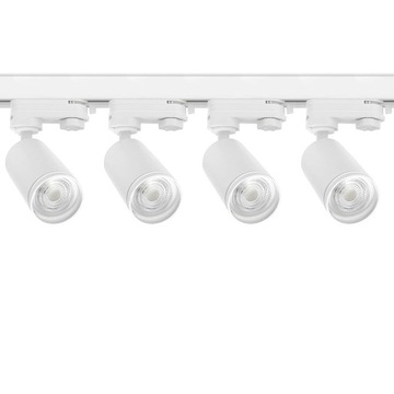 Zestaw Halogenów Szynowych Ring 4x GU10 3 Fazowy