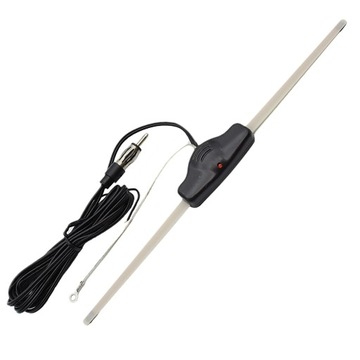 ANTENA WEWNĘTRZNA ZE WZMACNIACZEM NA SZYBĘ +25dB