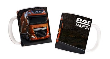 Kubek TIR DAF dla kierowcy + IMIĘ GRATIS