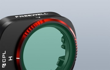 Поляризационный фильтр CPL для дрона DJI Mini 4 Pro FREEWELL + защитный чехол