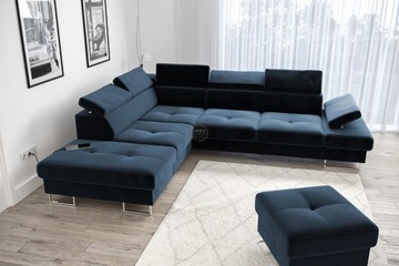 Narożnik Rozkładany Salon Rogówka Galaxy 276x225
