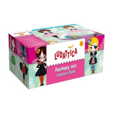 ND17_ZA-86325 Ludattica - Fantasy mix fashion dolls. (Modne laleczki)