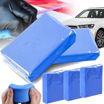 5 SZT GLINKI DO CZYSZCZENIA SAMOCHODÓW AUTO MAGIC CLAY BAR Z CZYSZCZENIEM
