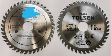 ЦИРКУЛЯРНАЯ ПИЛА TOLSEN ДЛЯ АЛЮМИНИЯ 254MM 80T