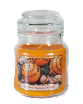 CHRISTMAS ORANGE ŚWIECZKA ZAPACHOWA SŁOIK