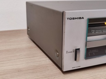 Аналоговый тюнер TOSHIBA ST T25 VINTAGE после ремонта 1978 года.