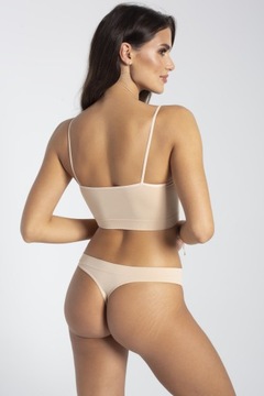 Mini String Nini majtki Gatta bezszwowe natural L