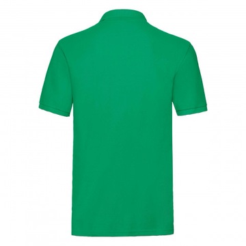 Koszulka męska Premium Polo FruitLoom Zielony L