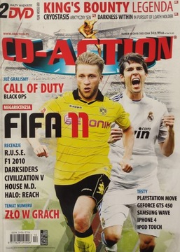 CD-Action 10/2010 brak płyt