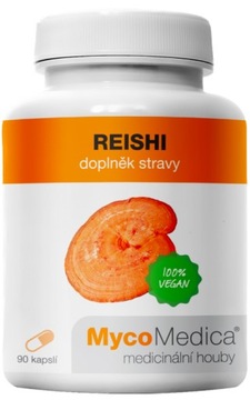 MycoMedica Reishi Ganoderma Lakownica Żółtawa Kaps