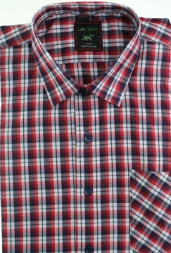 KOSZULA MĘSKA ELEGANCKA W KRATĘ S K119