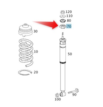 MERCEDES BENZÍN W166 ŘADÍCÍ PÁKA SLOUPCE A1664600510