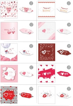 Помадка ко Дню святого Валентина в коробке (микс этикеток) 14 февраля.