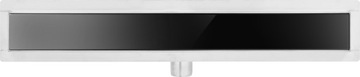 ODPŁYW LINIOWY WET DRY BLACK GLASS 70CM 71615FALA