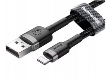 USB-кабель Baseus Kevlar Lightning для iPhone 2.4A, 1 м