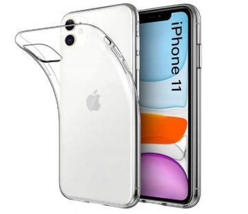 ЧЕХОЛ ТОНКИЙ 1 ММ ПРОЗРАЧНЫЙ ДЛЯ IPHONE 11