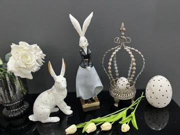 ПАСХАЛЬНЫЙ ЗАЯЦ ПАСХАЛЬНЫЙ КРОЛИК ФИГУРКА